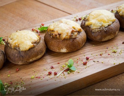 шампиньоны с сыром