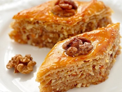 Пахлава с грецким орехом