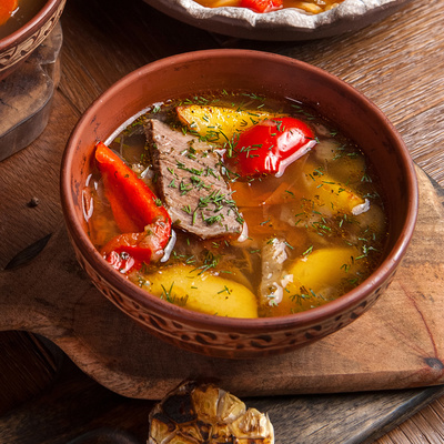 Хашлама с бараниной