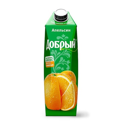 Сок «Добрый» с апельсином 1 л
